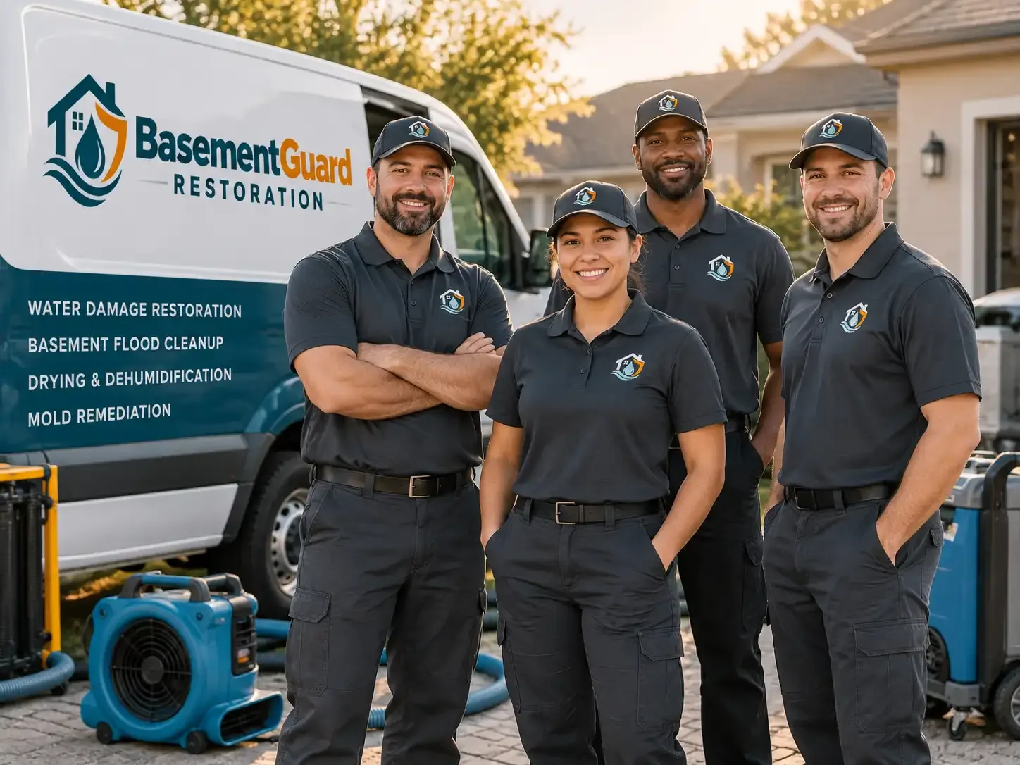 Basement Water Damage Restoration company in Lefor, ND